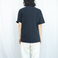 画像3: John Coltrane サックス奏者 プリントTシャツ BLACK (3)