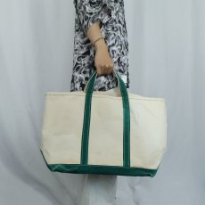 画像2: 80's L.L.Bean "BOAT AND TOTE" キャンバストートバッグ LARGE (2)