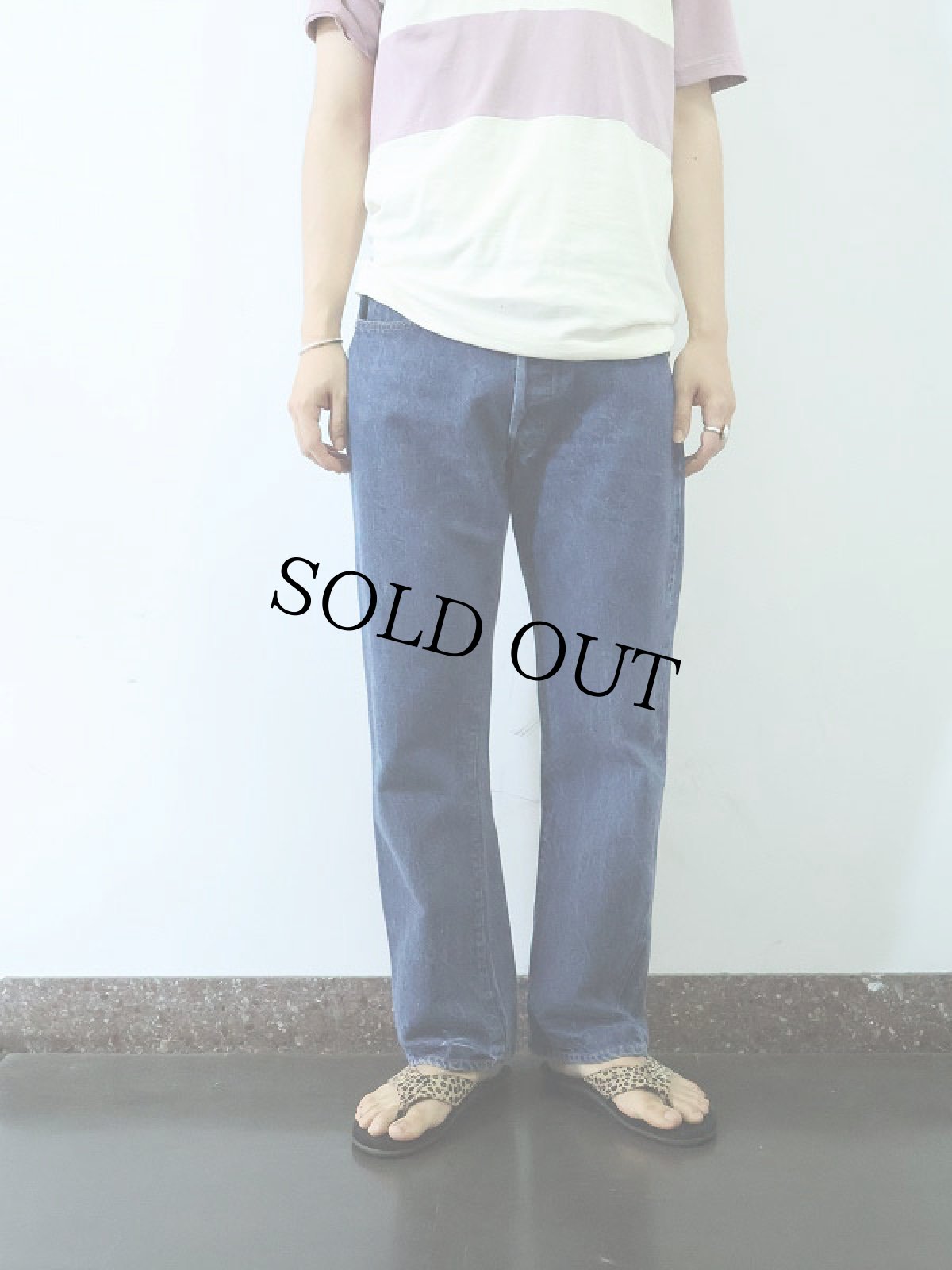 画像2: 70's Levi's 501 USA製 66後期 デニムパンツ W31 (2)