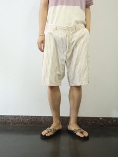 画像2: POLO Ralph Lauren ストライプ柄 コットンショーツ W36 (2)
