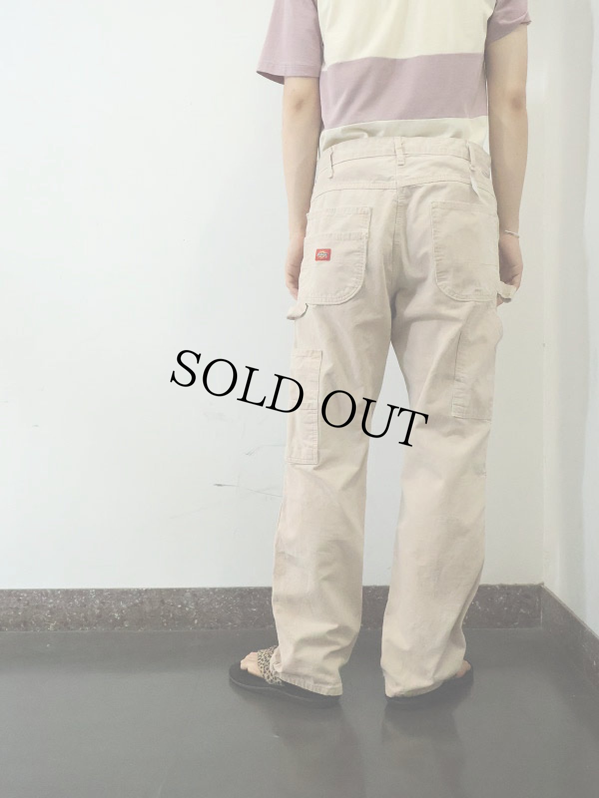 画像3: Dickies ダブルニー コットンペインターパンツ W35 (3)