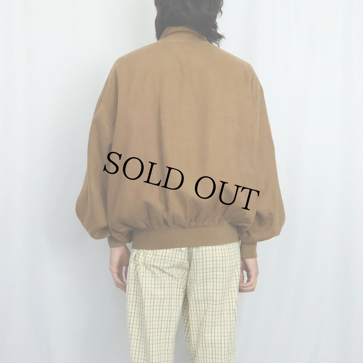 画像3: DANIEL HECHTER "A-1 TYPE" リネン ヴァルスタージャケット SIZE50 (3)