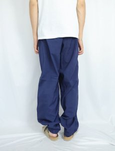 画像3: 90〜2000's NIKE ロゴ刺繍 ナイロントラックパンツ NAVY XXL (3)