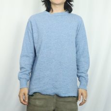 画像2: 90's duofold USA製 無地 2PLYカットソー L (2)