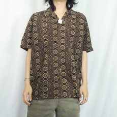 画像2: 60's Liberty House 総柄 コットンハワイアンシャツ (2)