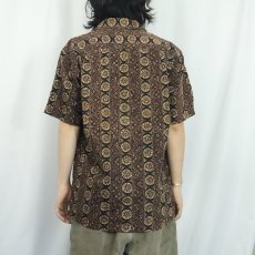 画像3: 60's Liberty House 総柄 コットンハワイアンシャツ (3)