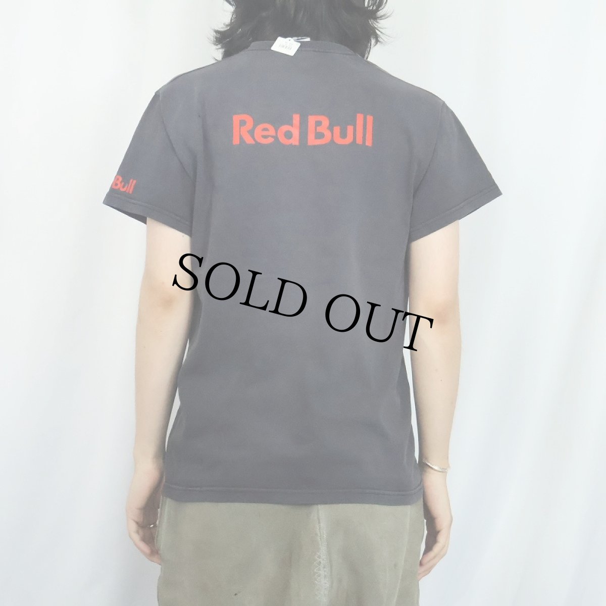 画像3: Red Bull ロゴプリントTシャツ BLACK  M (3)