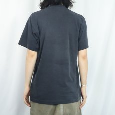 画像3: 90's USA製 "BENTON ALUMNI TOURNAMENT" バスケットボール プリントTシャツ BLACK L (3)