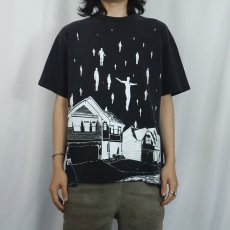 画像3: Copes "Upheaval" プリントTシャツ BLACK XL (3)