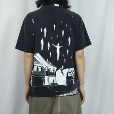 画像4: Copes "Upheaval" プリントTシャツ BLACK XL (4)