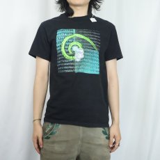 画像2: DNAプリントTシャツ BLACK S (2)