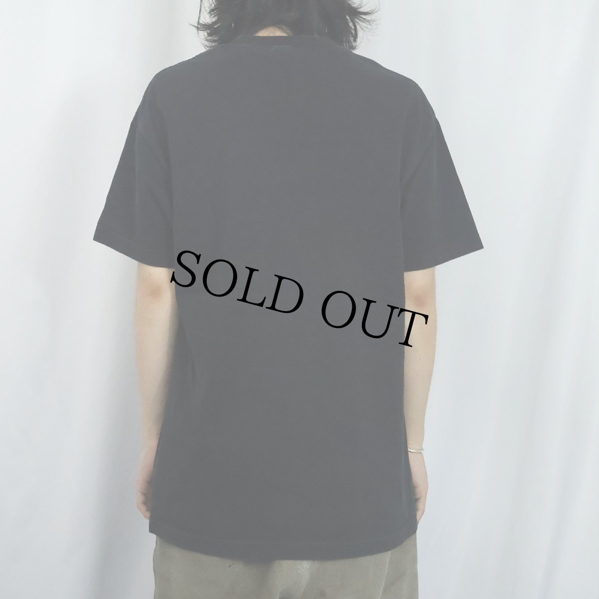 画像3: "HANGIN' WITH MY BUDS" ガンジャプリントTシャツ BLACK L (3)