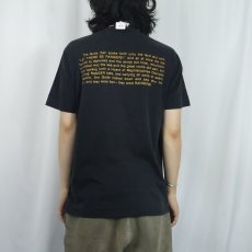 画像3: 80's USA製 "PENN STATE RANGER BERET TESTING" プリントTシャツ BLACK L (3)