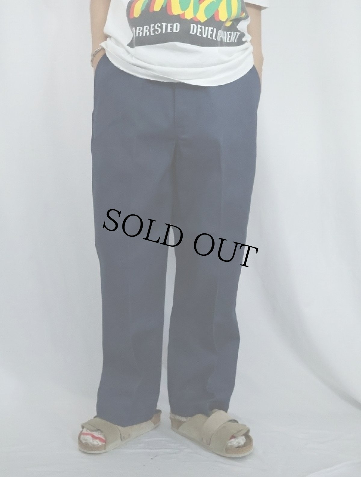画像2: Dickies USA製 コットンツイル ワークパンツ W36 (2)