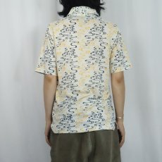 画像3: 70's Ben Hogan 総柄 ポリシャツ M (3)