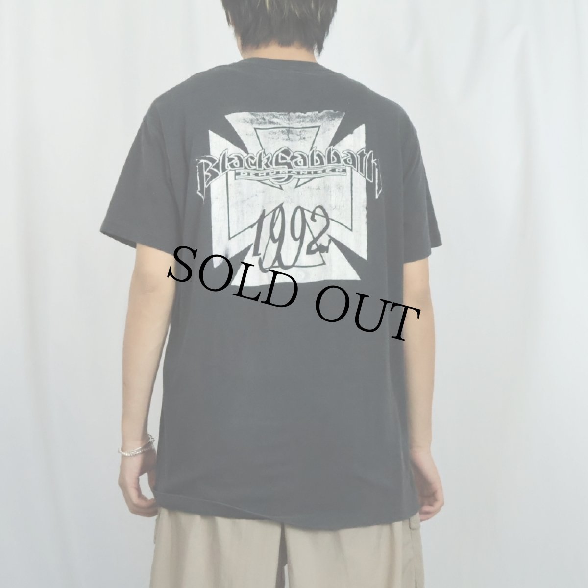 画像3: 90's Black Sabbath CANADA製 "Dehumanizer" ロックバンド アルバムプリントTシャツ BLACK XL (3)