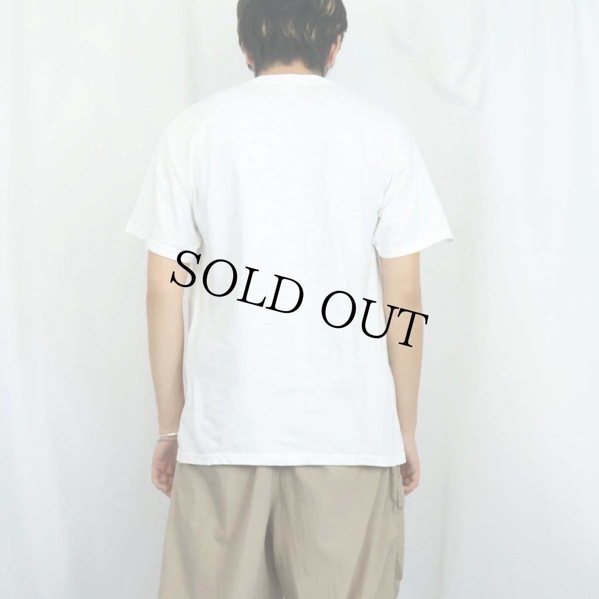 画像3: Jan Panico "Oscar Mesmerized" アートプリントTシャツ L (3)
