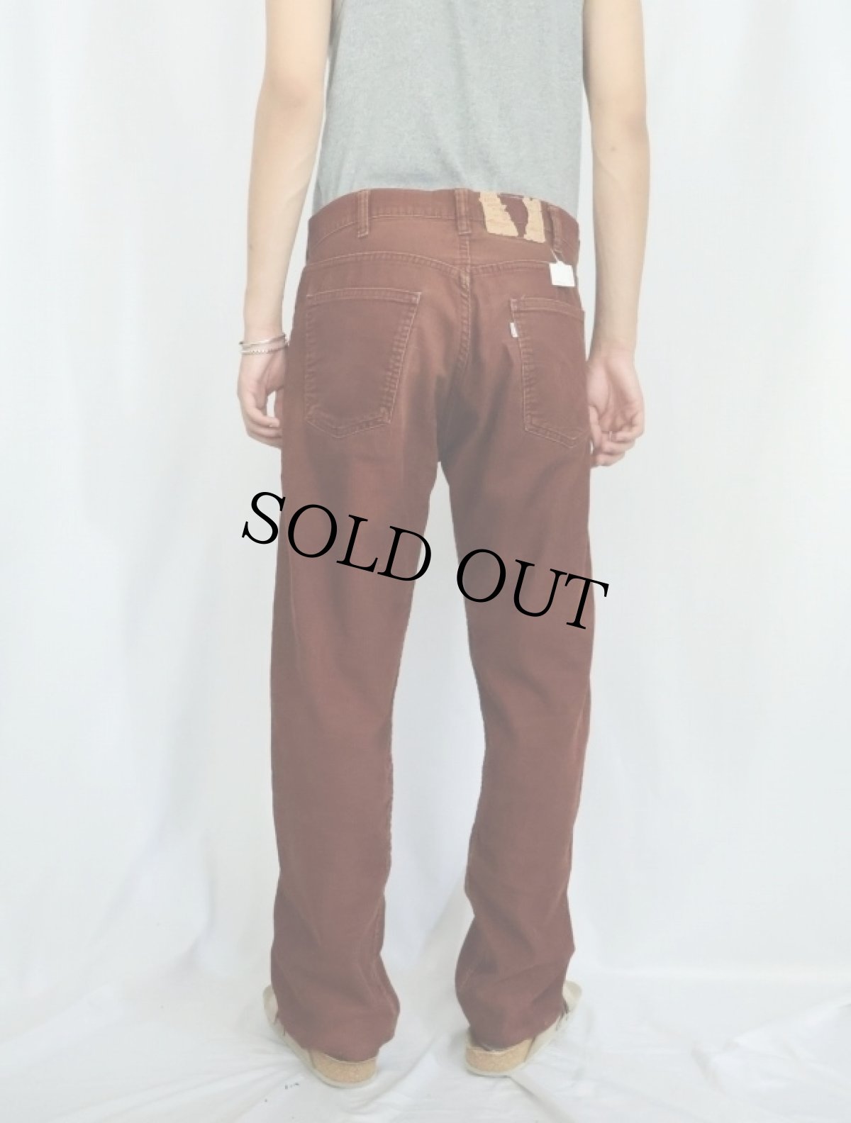 画像3: 80's Levi's 505 USA製 コーデュロイパンツ W34 (3)