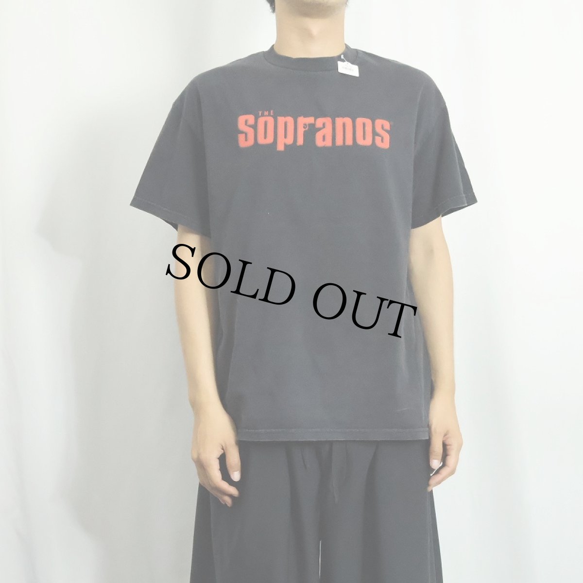 画像2: The Sopranos テレビドラマ プリントTシャツ BLACK L (2)