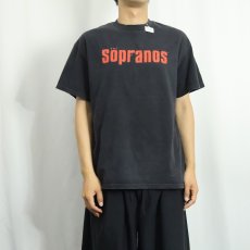 画像2: The Sopranos テレビドラマ プリントTシャツ BLACK L (2)