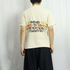 画像4: ⁡80's CRAZY SHIRTS USA製 "NIKE Honolulu Marathon" プリントTシャツ M (4)