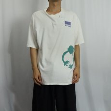 画像3: 90's USA製 Spirits of the Rainforest 巻きプリントTシャツ XL (3)