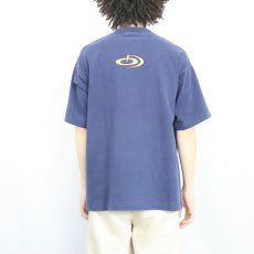 画像3: 90's Osaki Design ロゴプリントTシャツ NAVY XL (3)