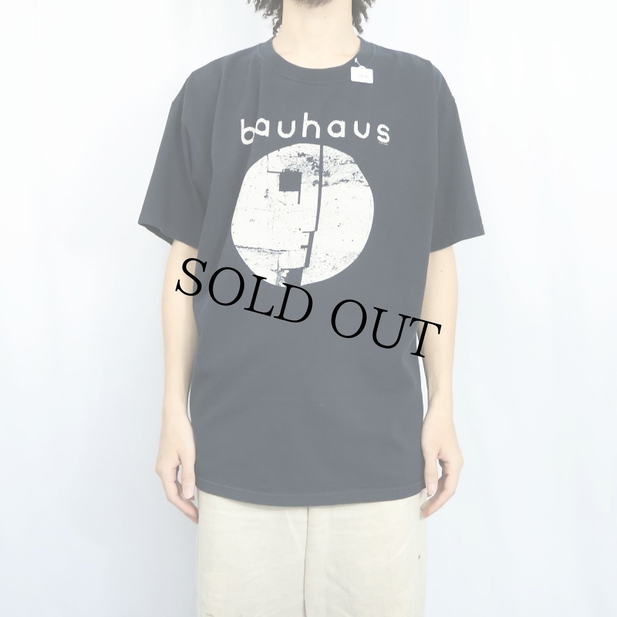 画像2: 2000's bauhaus ロックバンド プリントTシャツ BLACK XL (2)