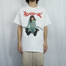 画像2: Bjork ミュージシャン プリントTシャツ L (2)