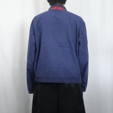 画像3: 80's POLO Ralph Lauren ロゴ刺繍 コットンスイングトップ L (3)