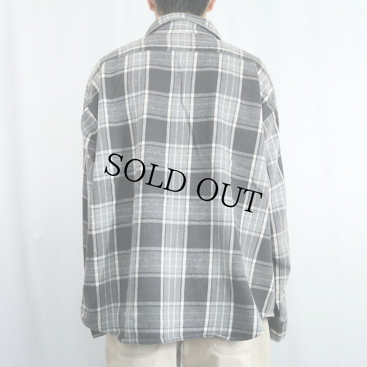 画像3: 90's FIVE BROTHER USA製 チェック柄 ヘビーネルシャツ 3XL (3)