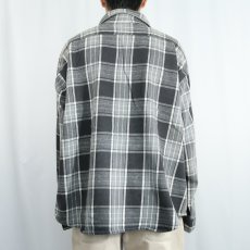 画像3: 90's FIVE BROTHER USA製 チェック柄 ヘビーネルシャツ 3XL (3)