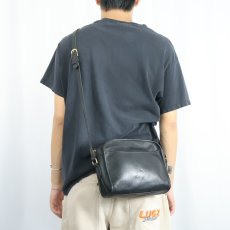 画像2: COACH レザーショルダーバッグ (2)