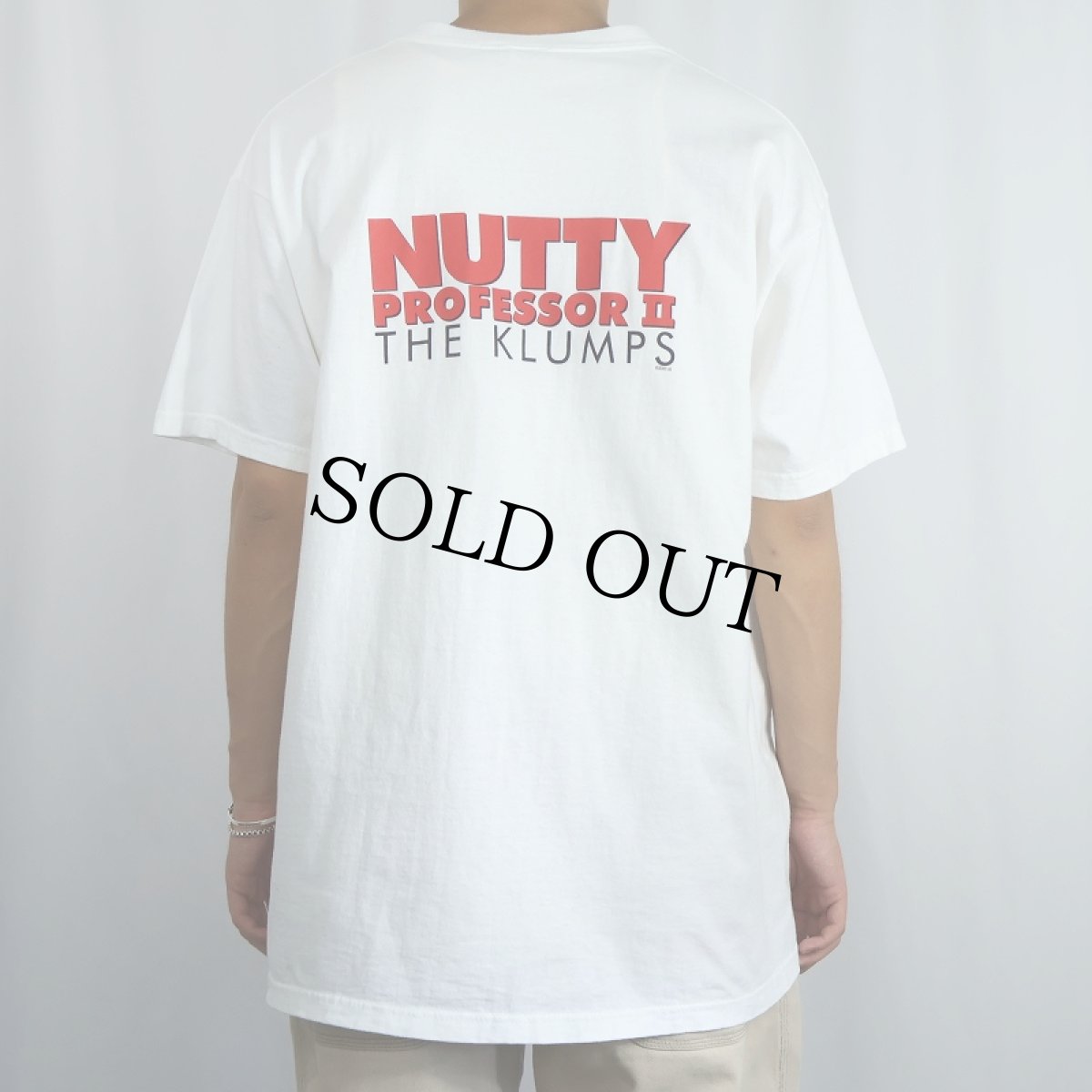 画像4: 2000's Nutty Professor II: The Klumps "EDDIE MURPHY IS THE KLUMPS" 映画プリントTシャツ XL (4)