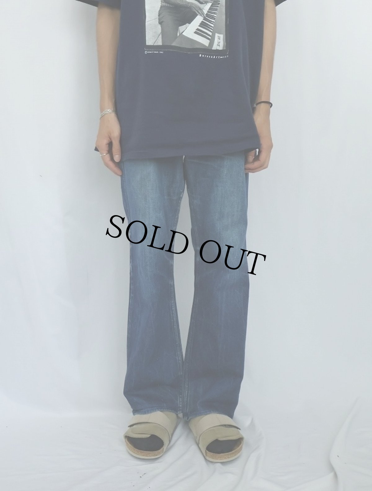 画像2: 70's Levi's ブーツカットデニムパンツ W36 (2)