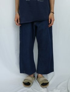 画像2: 80's BIGMAC USA製 デニムペインターパンツ W36 (2)