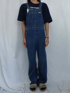 画像2: 70's Lee デニムオーバーオール (2)