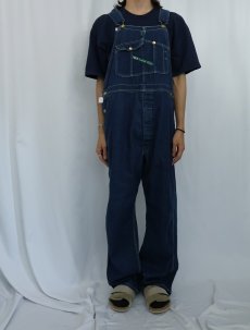 画像3: 80〜90's KEY Imperial ローバック デニムオーバーオール (3)