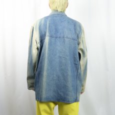 画像3: 80〜90's POLO COUTRY Ralph Lauren USA製 デニムファイヤーマンジャケット L (3)