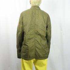 画像3: Ralph Lauren DENIM&SUPPLY "M-65 TYPE" キルティングジャケット XL (3)