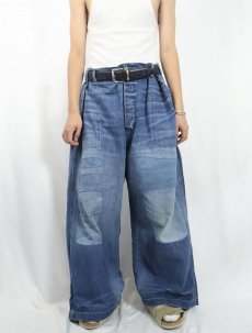 画像2: POLO Ralph Lauren "U.S.NAVY TYPE" デニムパンツ W46 (2)
