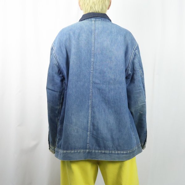 スペシャル60'sビンテージデニム カバーオールデニムワークジャケット古着 60年代 60s ワークウェア デニムジャケット | ビンテージ古着屋Feeet