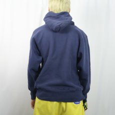 画像3: 80's Champion REVERSE WEAVE トリコタグ USA製 "bam bam bam" プリントスウェットフーディー L (3)