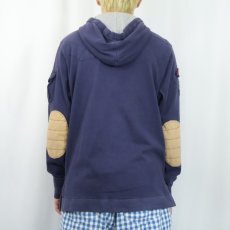 画像3: POLO Ralph Lauren "CUSTOM FIT" エルボーパッチ付き ラガーシャツ M (3)