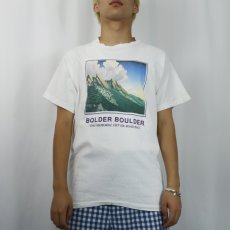 画像2: 90's NIKE USA製 "BOLDER BOULDER" ロードレース プリントTシャツ L (2)