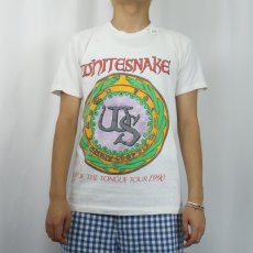 画像2: 90's WHITESNAKE USA製 ハードロック・バンド プリントTシャツ L (2)