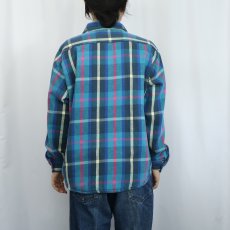 画像3: 70〜80's FIVE BROTHER USA製 チェック柄 ヘビーネルシャツ XL (3)