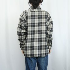 画像3: 70〜80's FIVE BROTHER USA製 チェック柄 ヘビーネルシャツ XL (3)