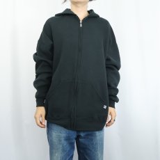 画像2: RUSSELL ATHLETIC スウェットジップパーカー BLACK XXL (2)