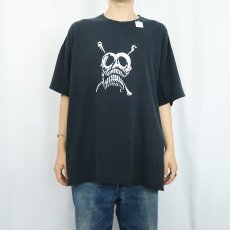 画像3: "WANT TO PLAY?" スカルプリントTシャツ BLACK 2XL (3)